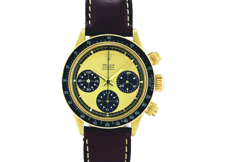 UNDER THE GAVEL: Rolex Gold Daytona Paul Newman